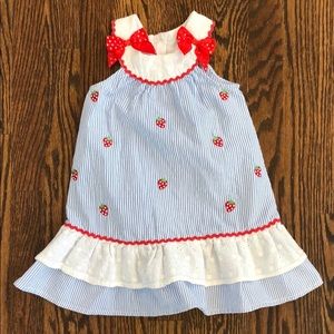 Adorable Strawberry Summer Dress